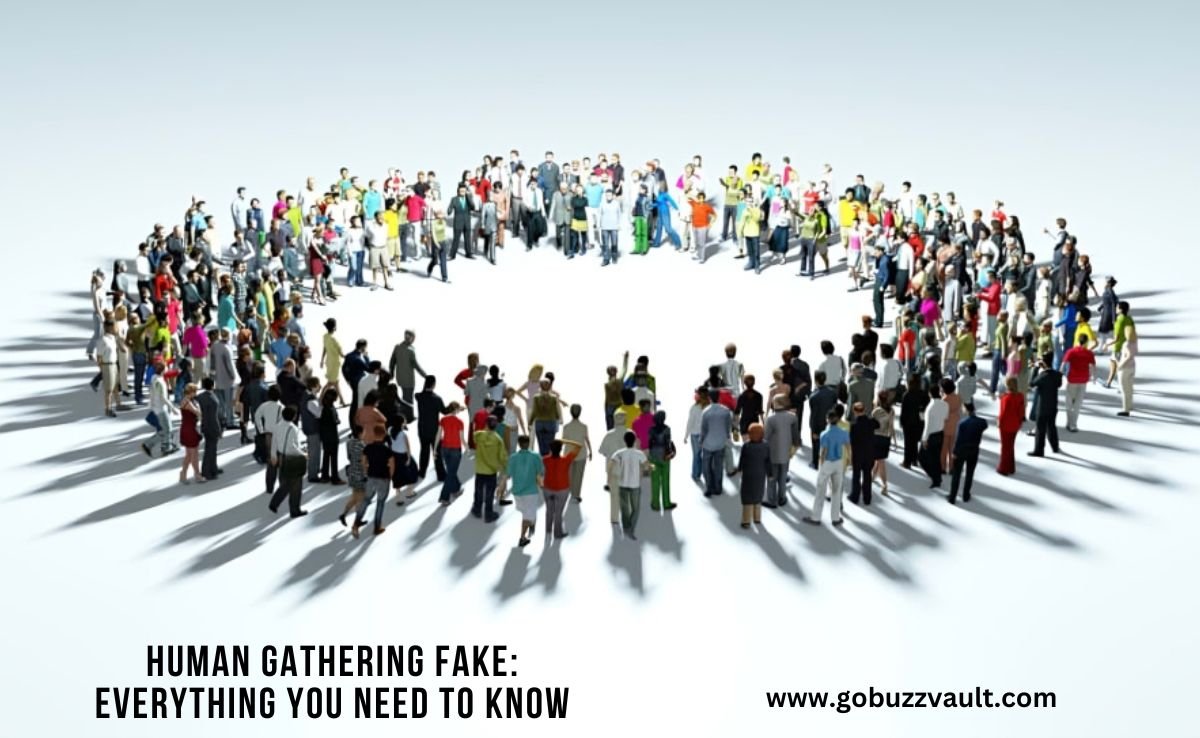 human gathering fake